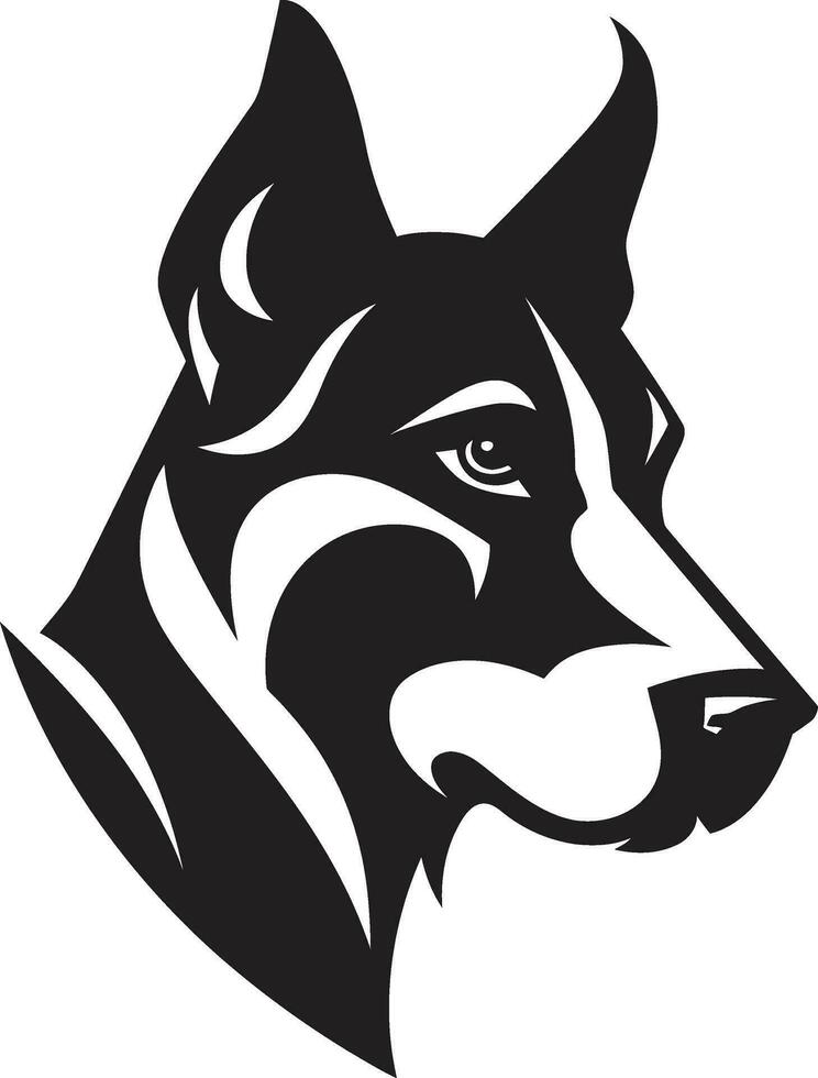 Canine Cutie Vector Design Doggo Doodle Vector Design
