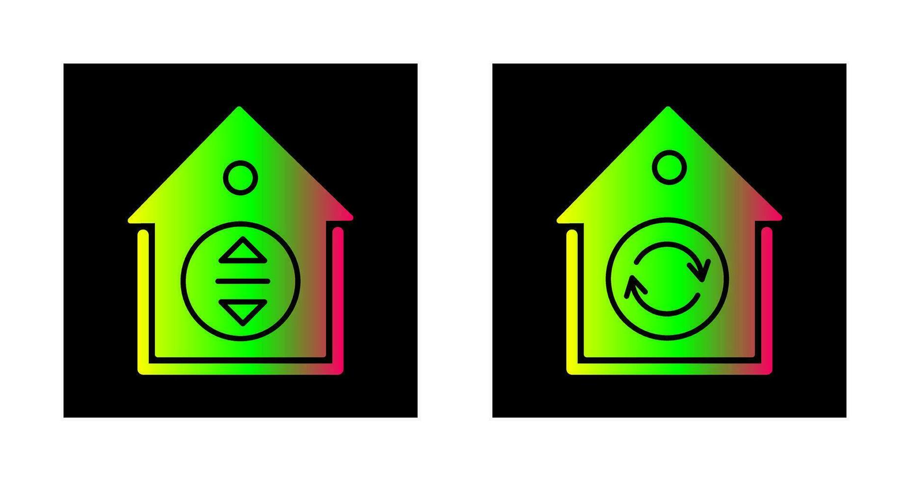 Lift and Rotate Icon vector