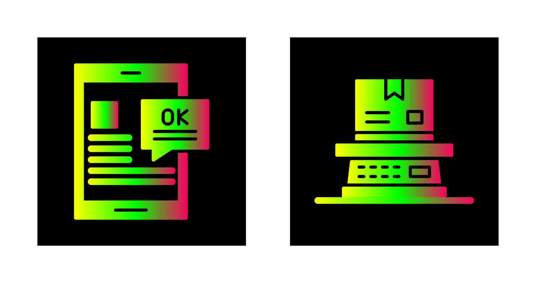 conversation and weight Icon vector