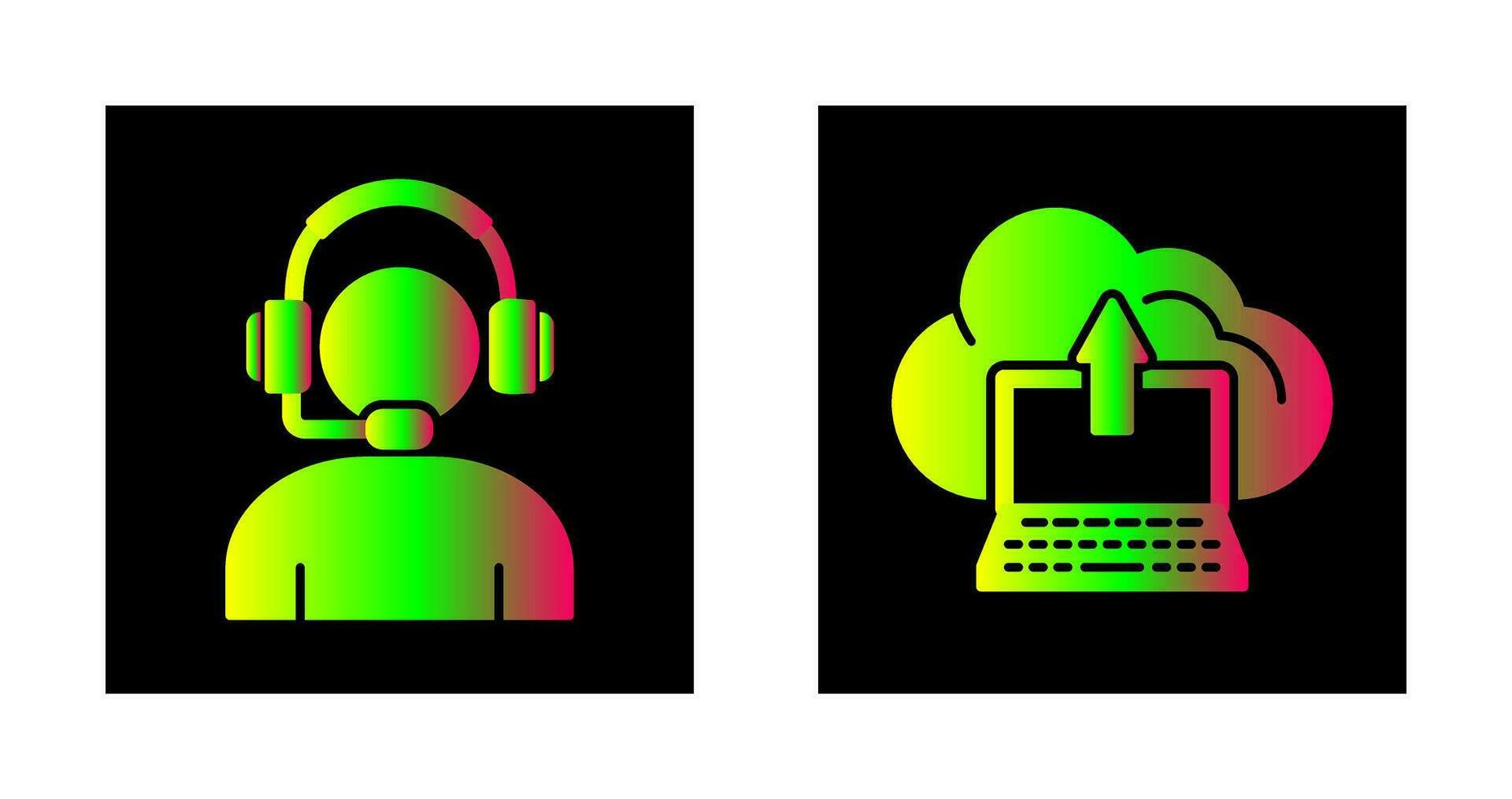 Helpline and backup Icon vector