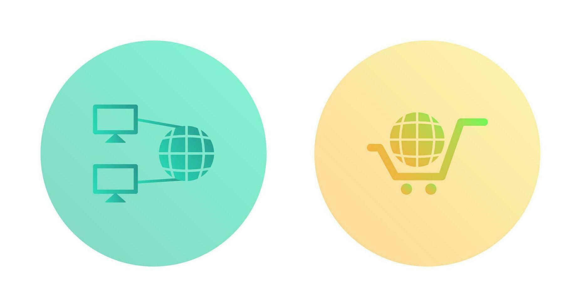 Internet Connectivity and Global Icon vector