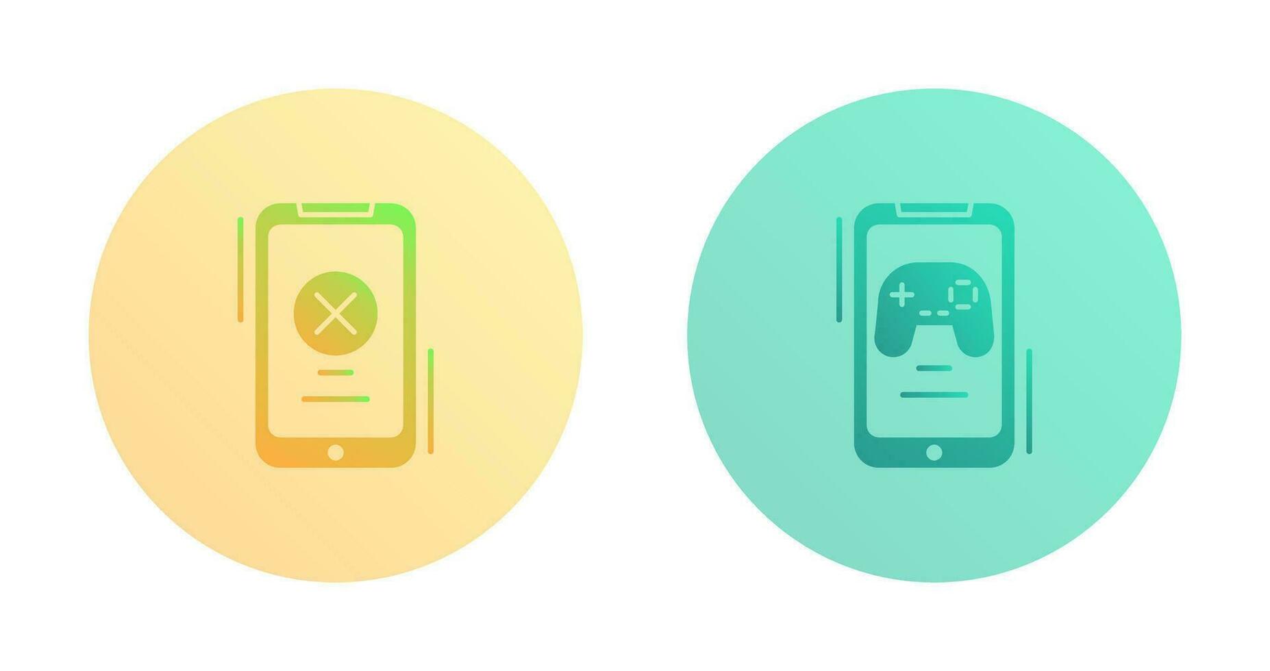 Block and Game Icon vector