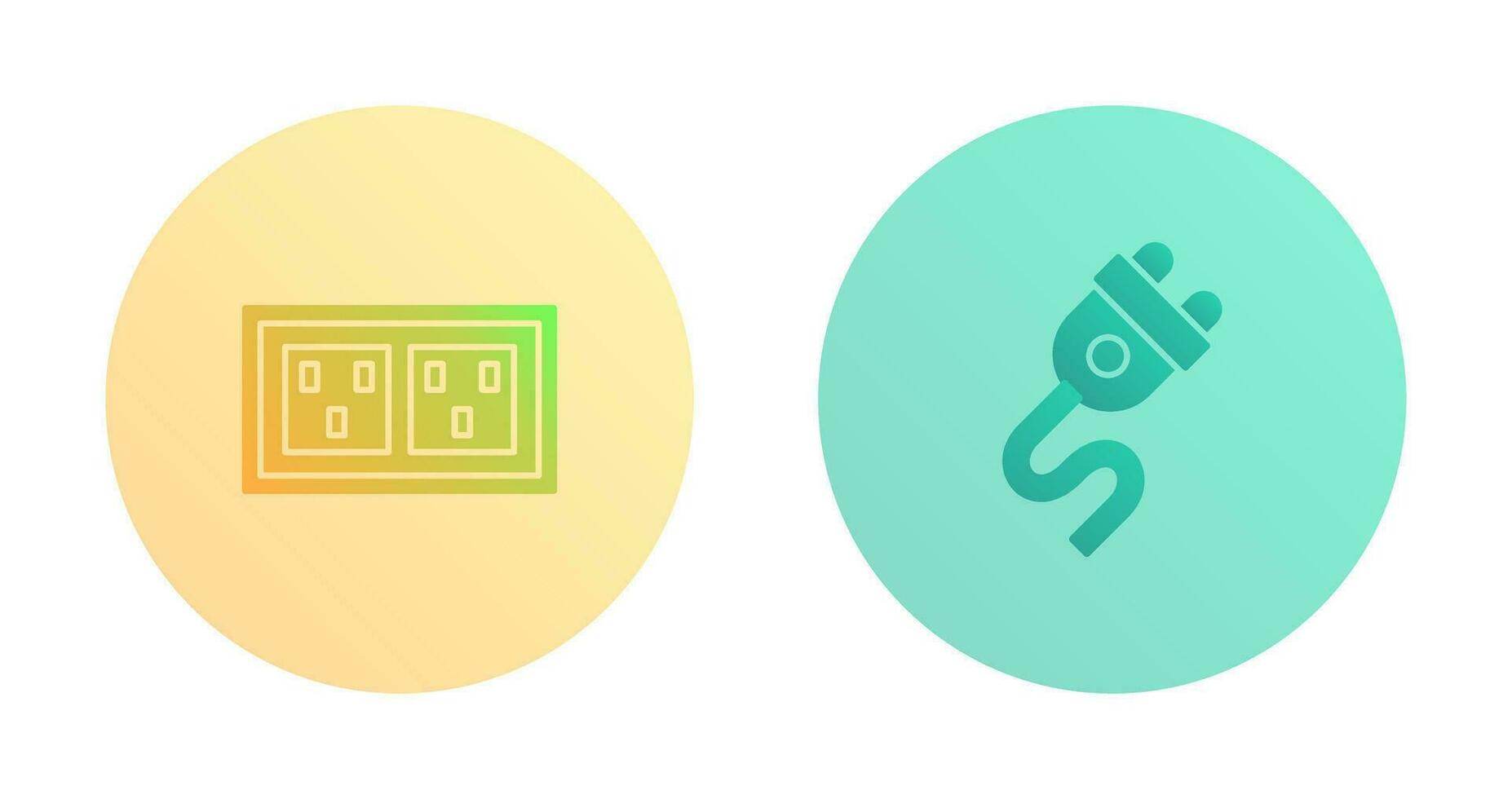 Socket and Plug Icon vector