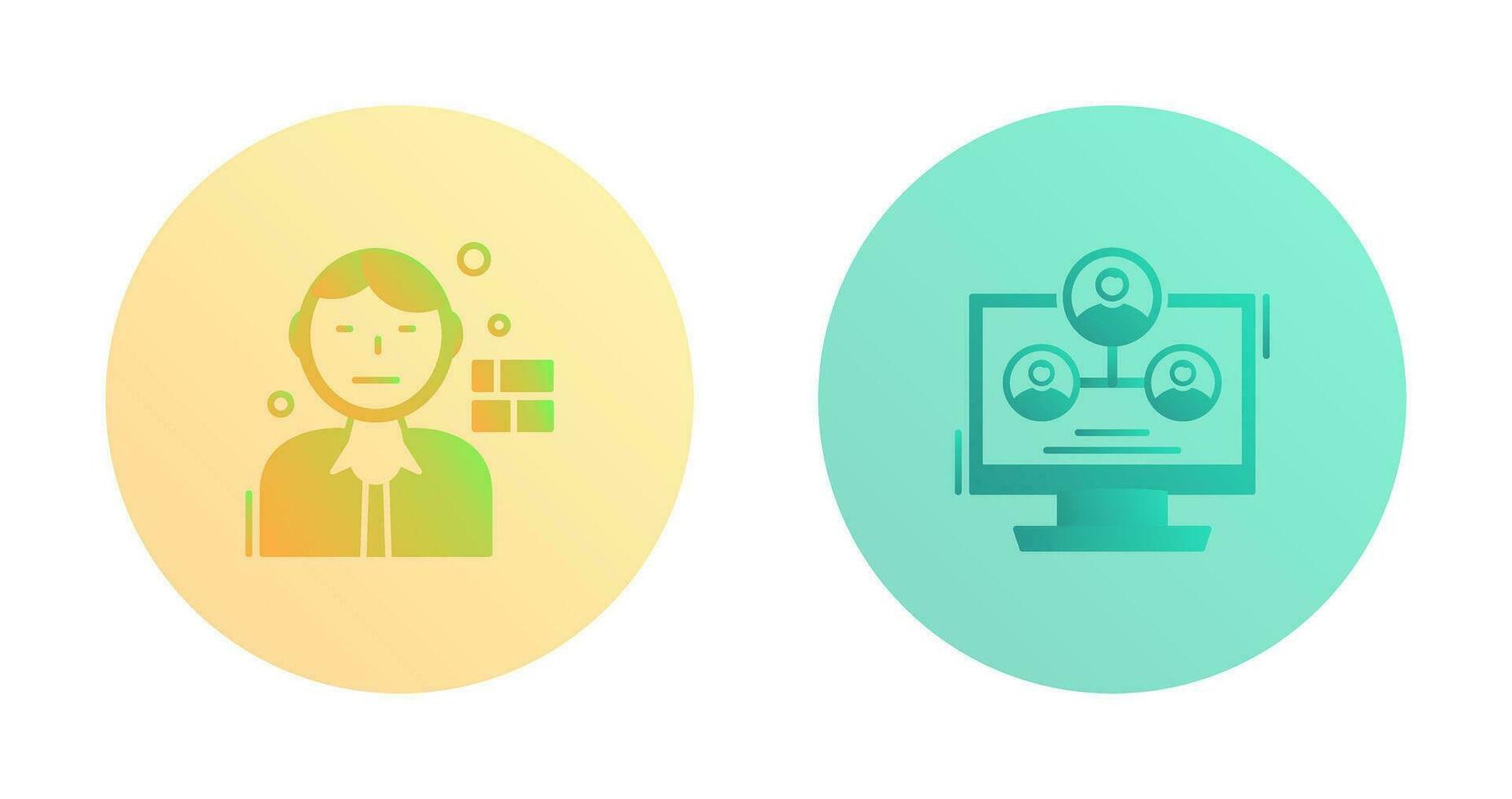 Skills and Hierarchy Structure Icon vector