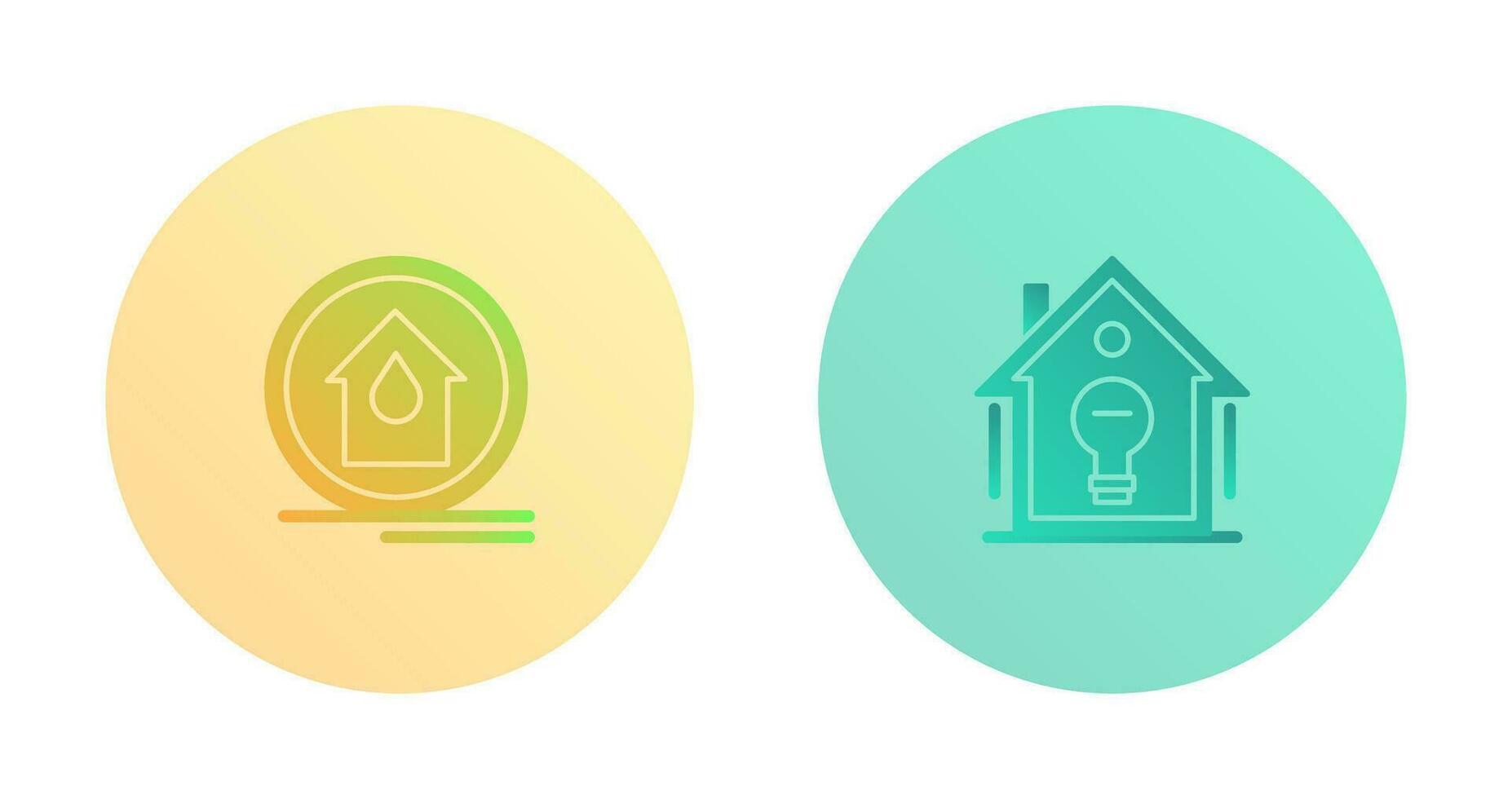 Fire Alarm and Home Automation Icon vector