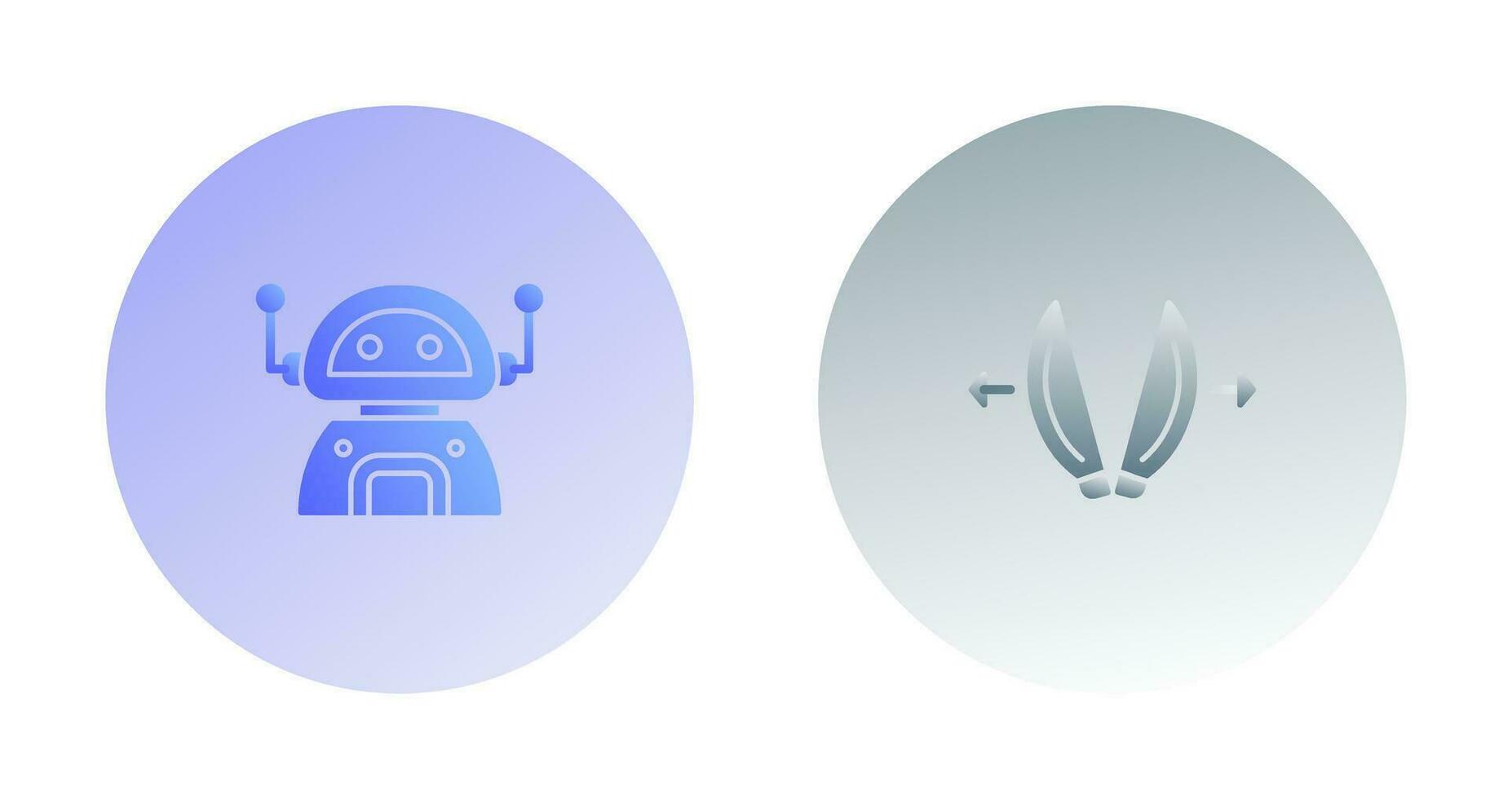 robot and playload Icon vector