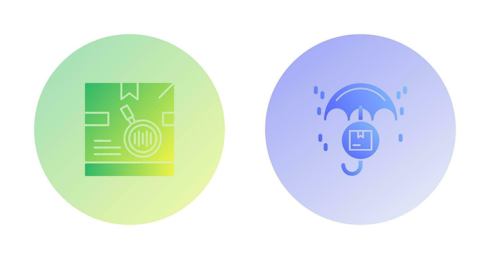 tracking code and protection Icon vector