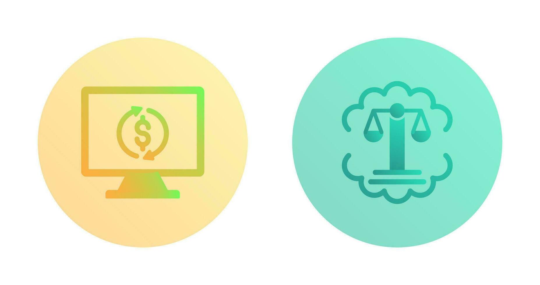 Demonstrator and Justice Scale Icon vector