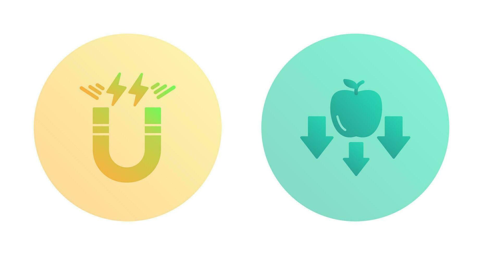Energy and Gravity Icon vector