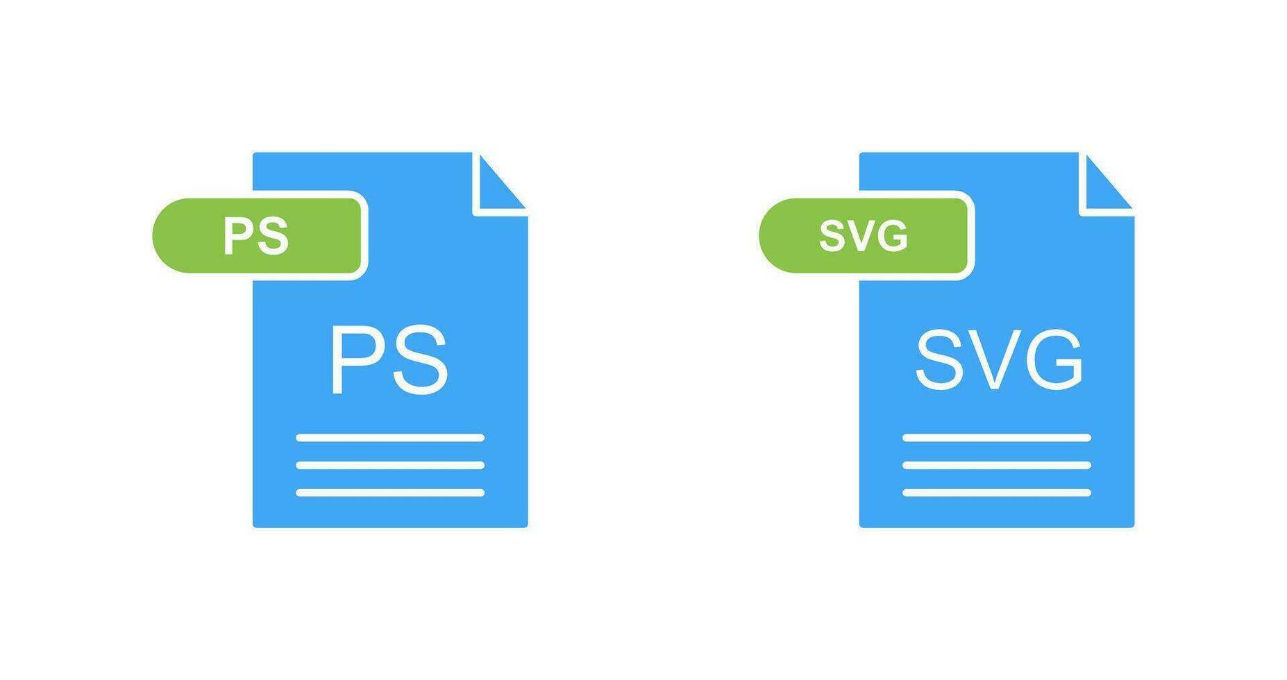 PS and SVG Icon vector