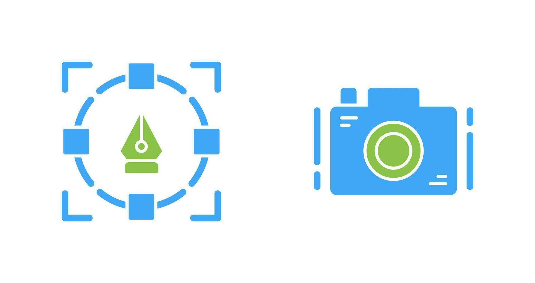 Camera and vector Icon