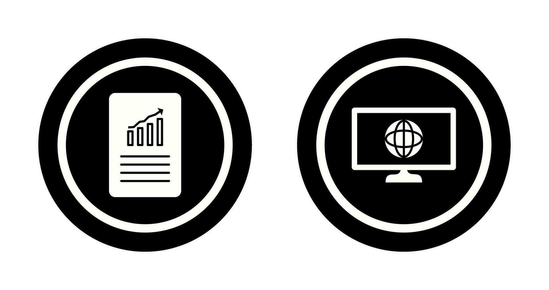 data files and weather global Icon vector