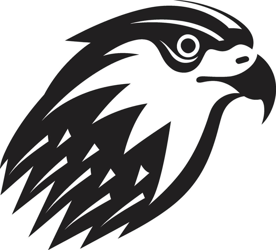 Black Falcon A Vector Logo Design for the Business Thats One of a Kind Black Falcon A Vector Logo Design for the Business Thats Never Settle