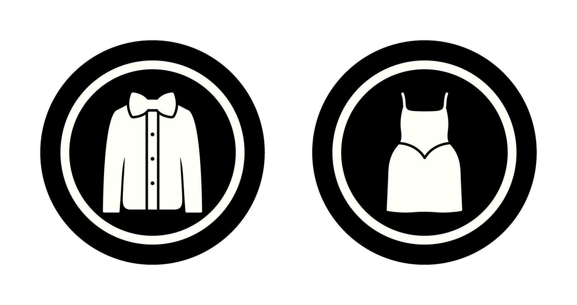 Shirt with Bow and Party Icon vector