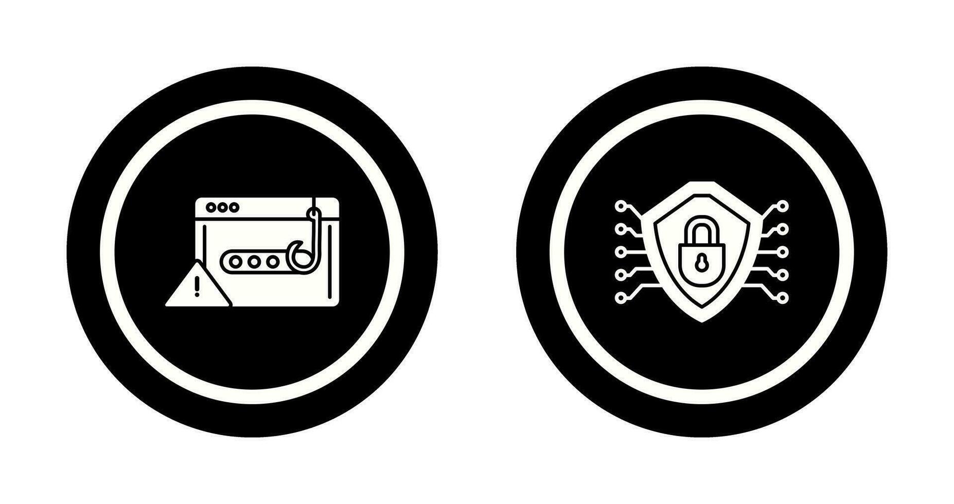 Phishing Password and Security Icon vector