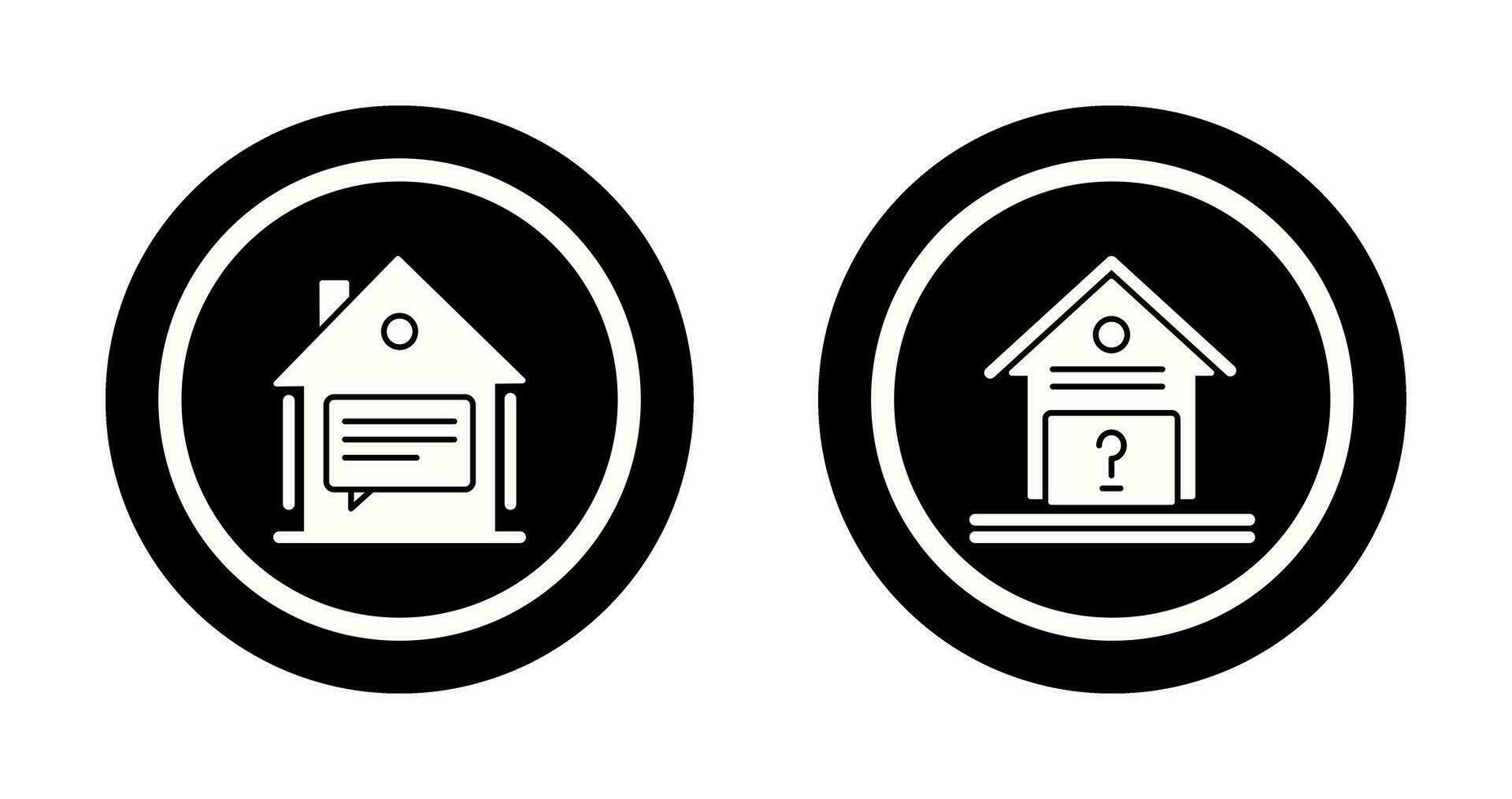 Message and Unknown Icon vector
