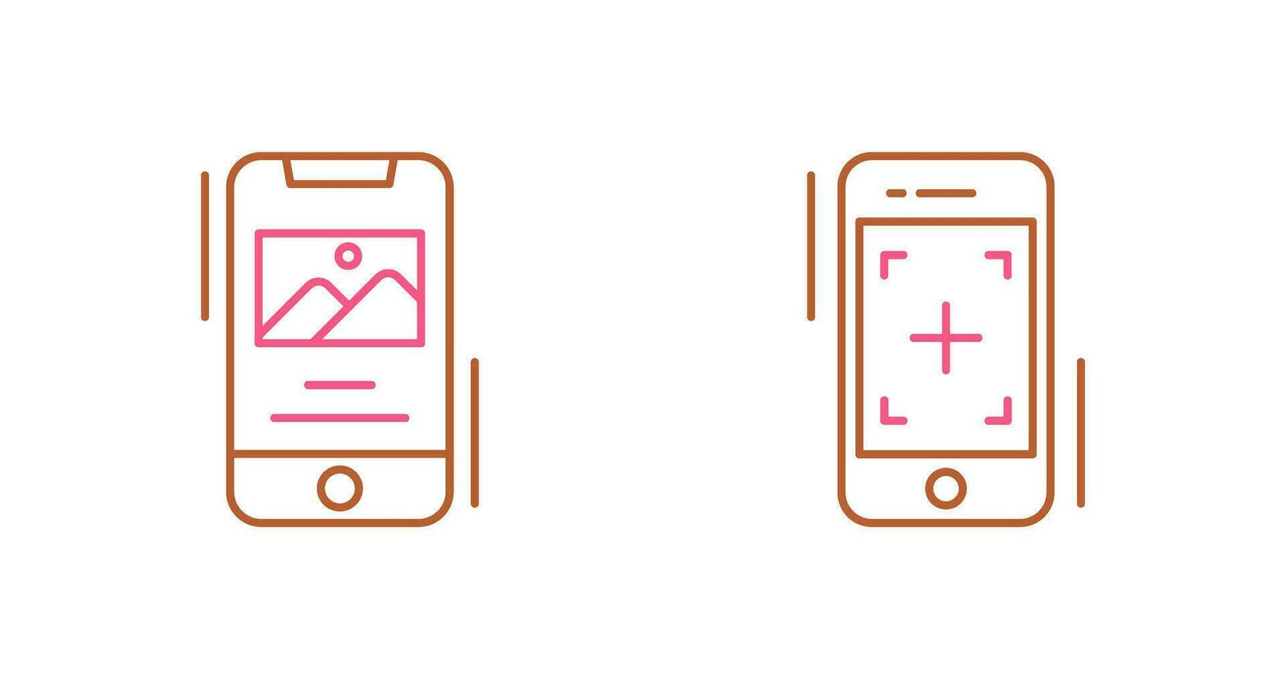 Gallery and Focus Icon vector