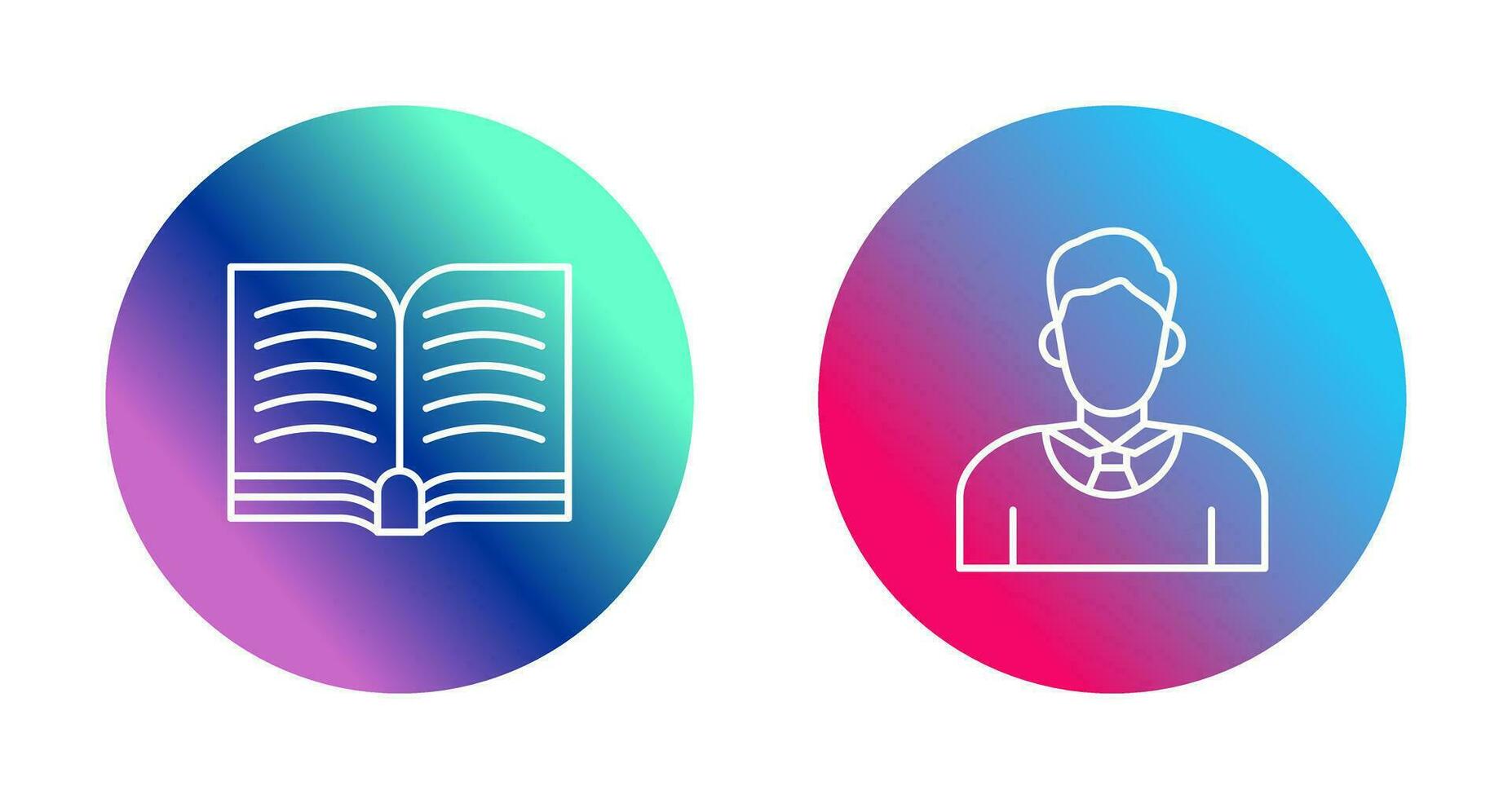 Book and Judge Icon vector