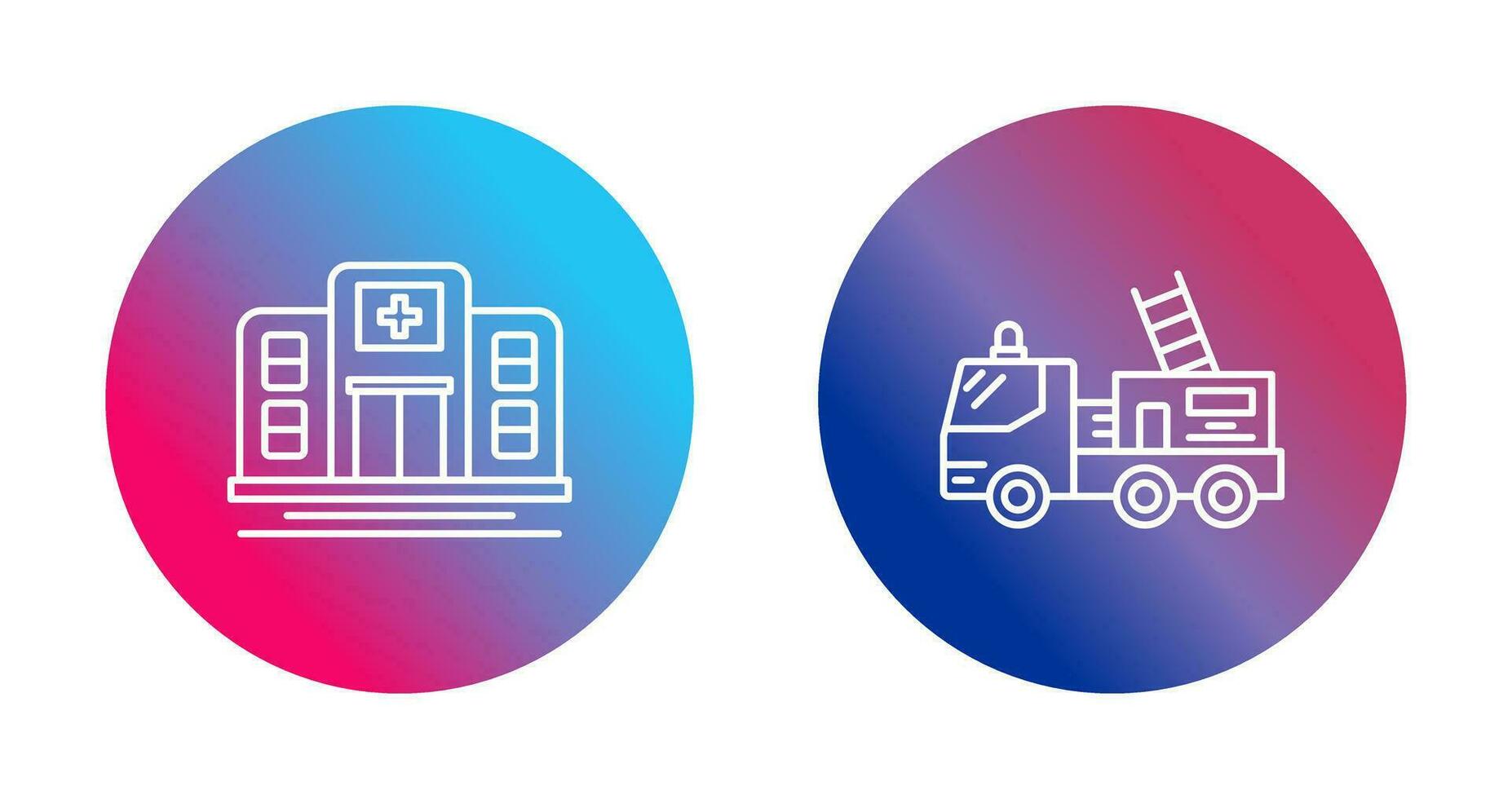 Ssd and Fire Truck Icon vector