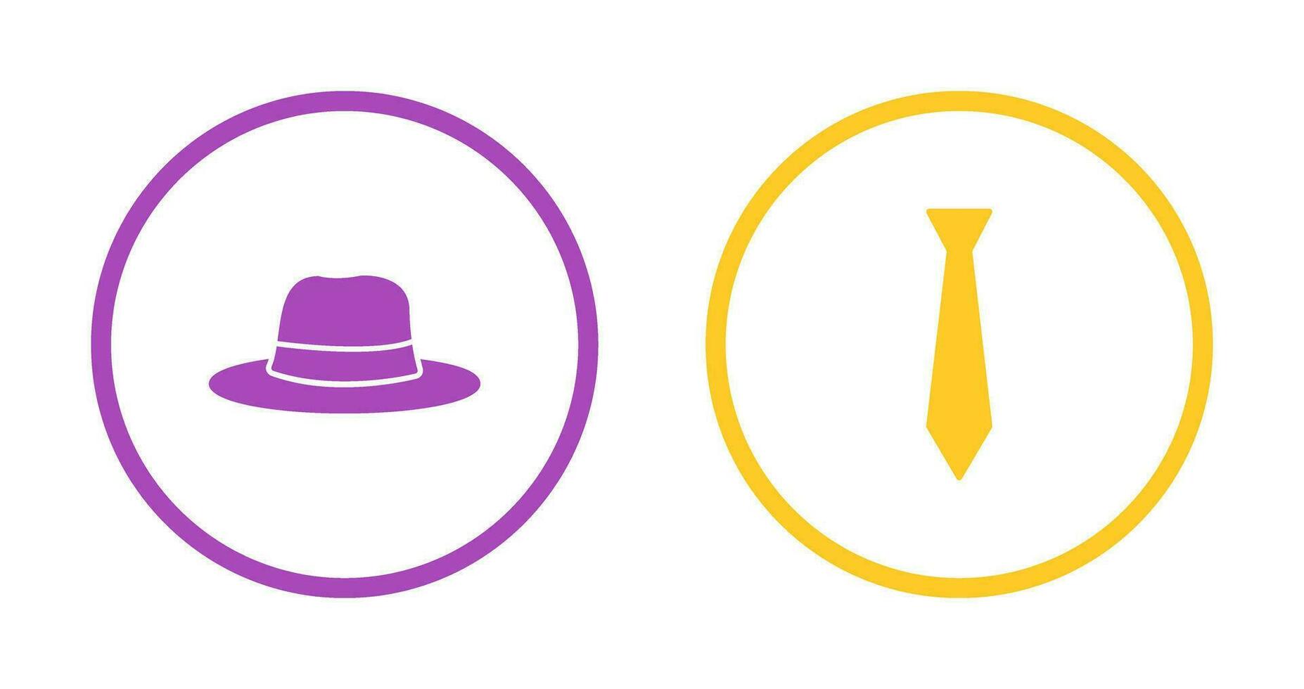 Woman and Tie Icon vector