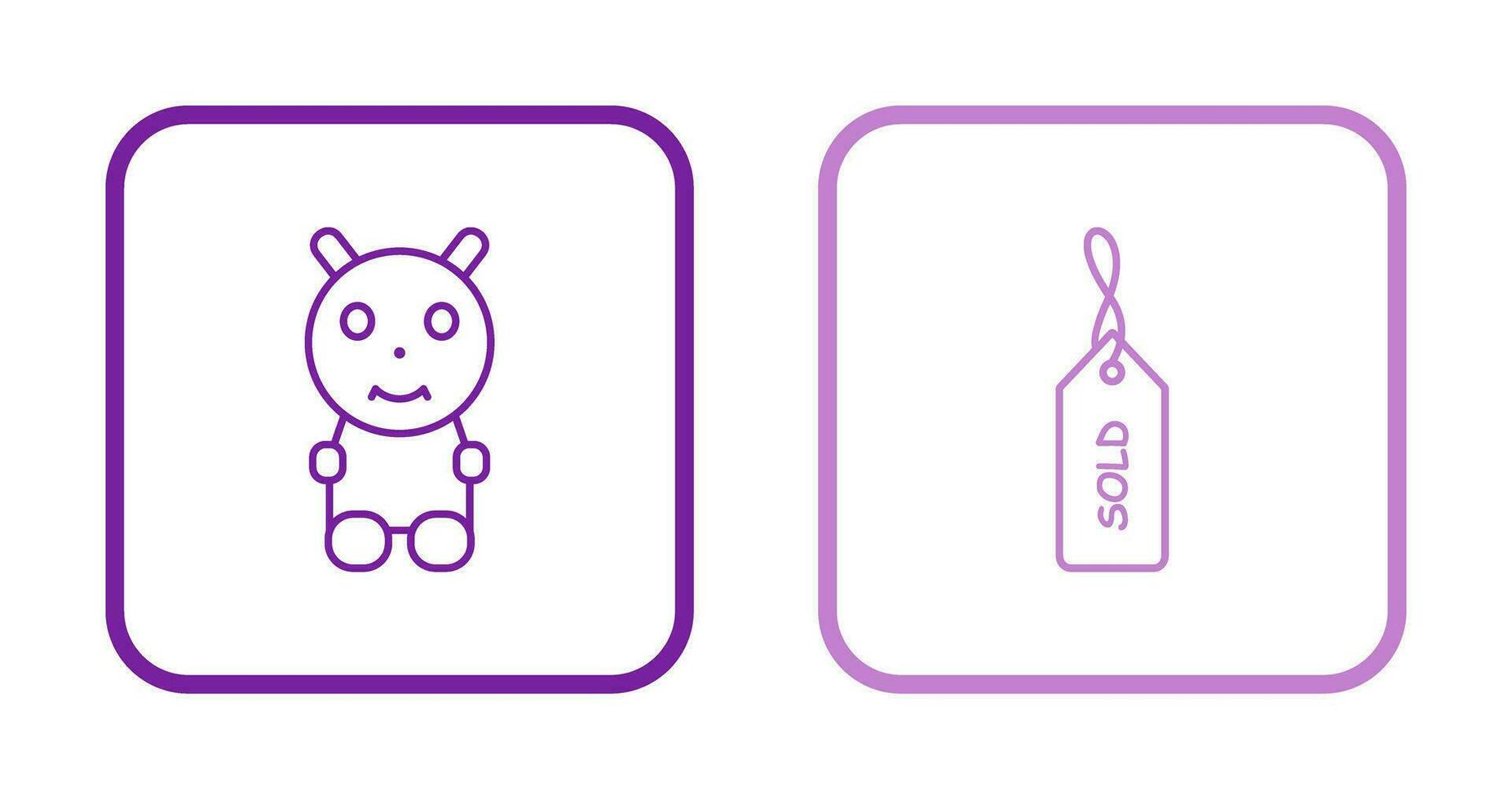 toys and sold Icon vector