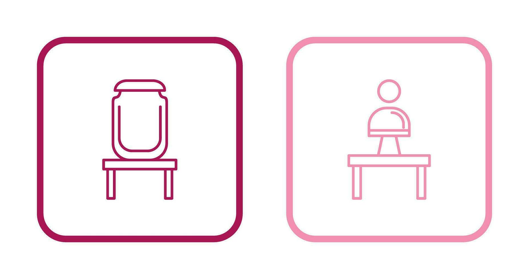 Jar on Display and Monument Icon vector