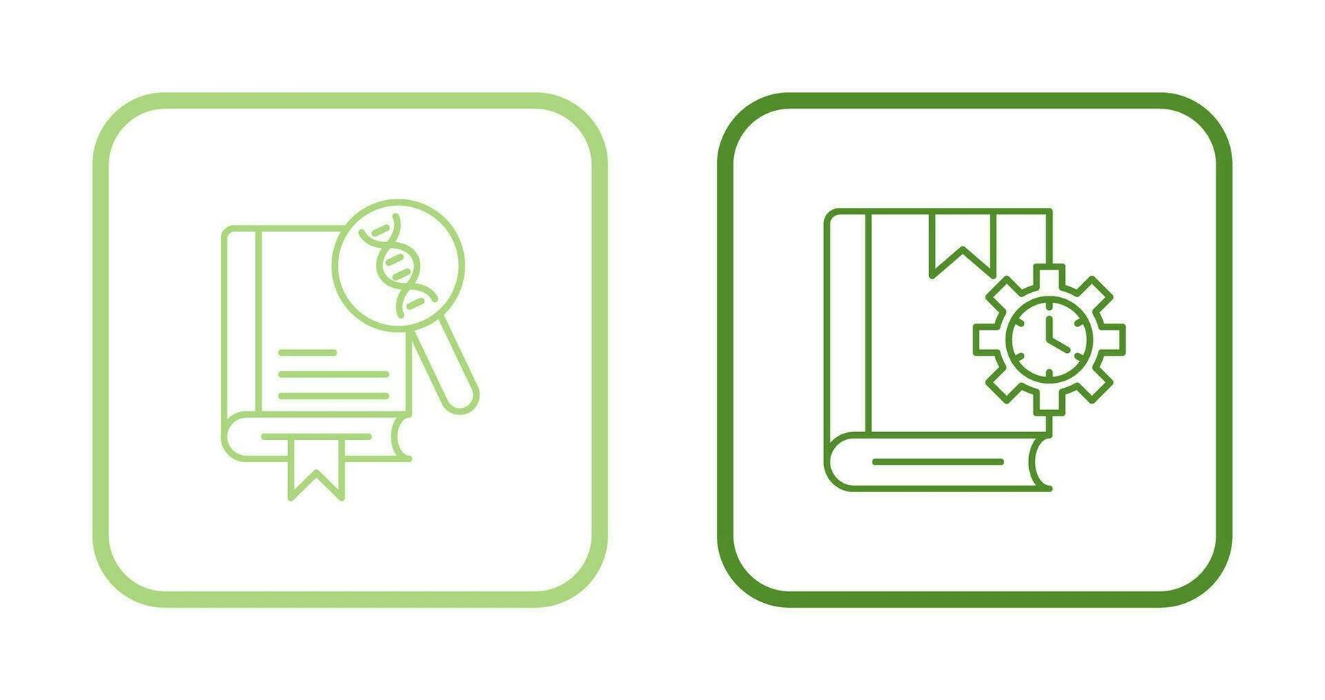 Genetics and Duration Icon vector