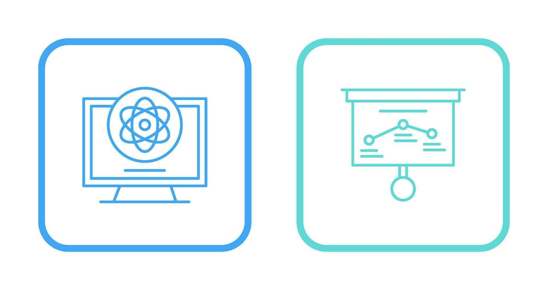 ATom and Strategy Icon vector