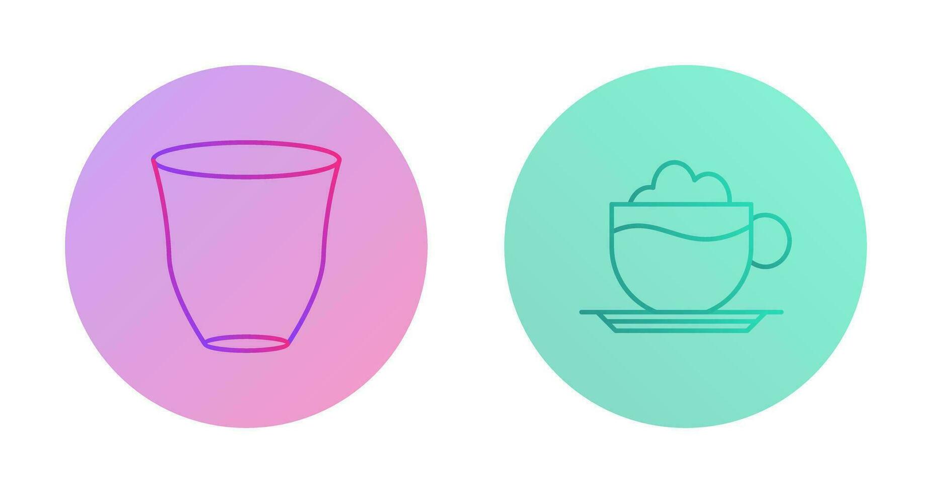 espresso And Mocha Icon vector