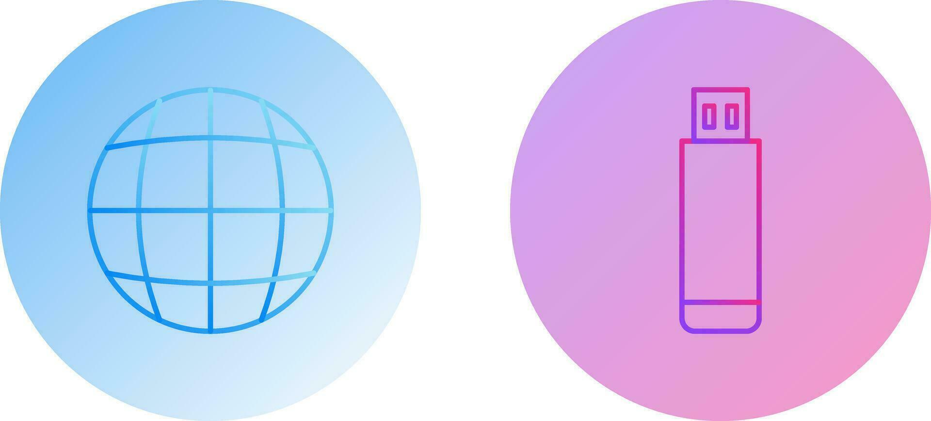 globo y diseño icono vector