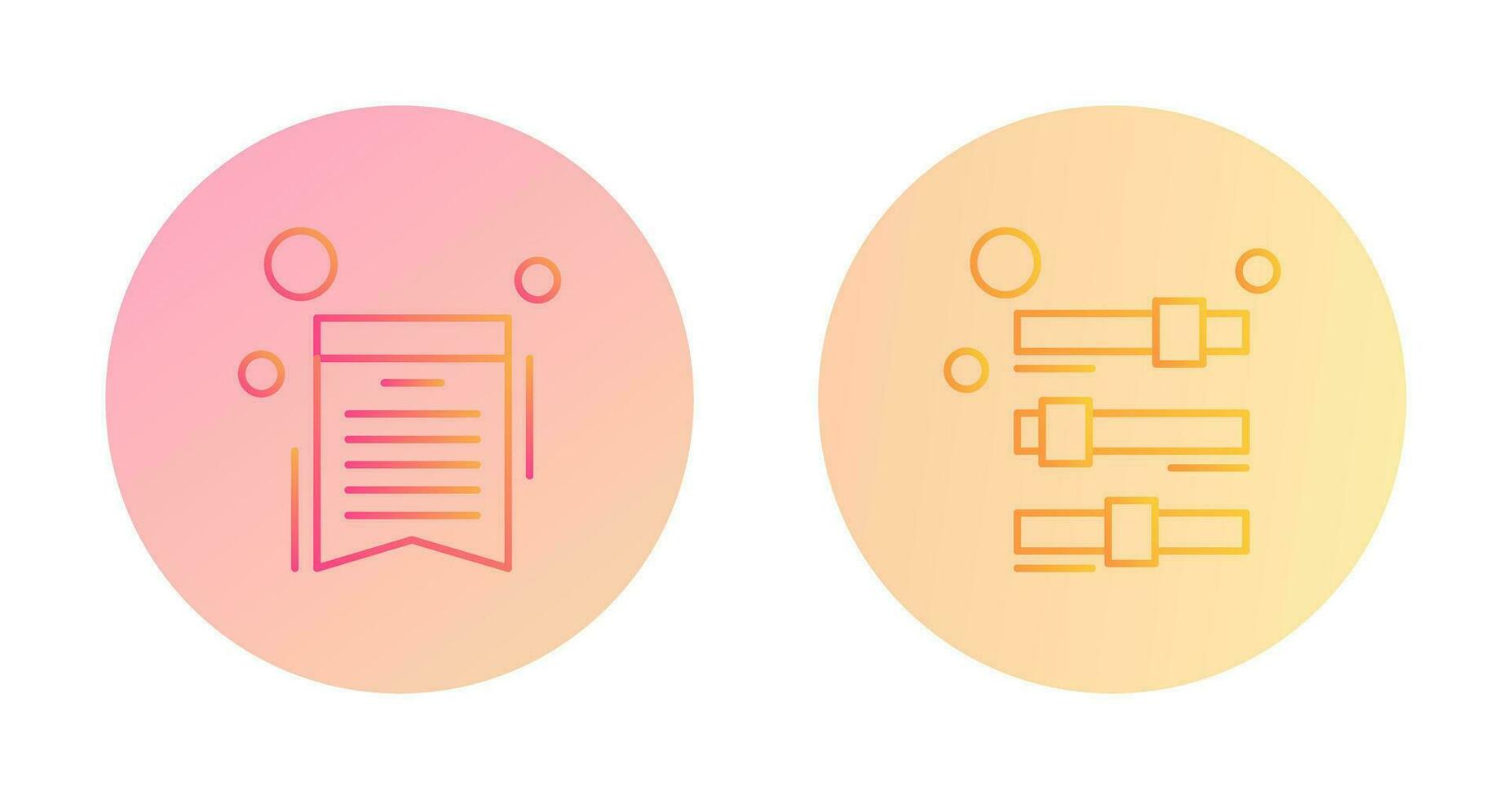 Wishlist and Switch Icon vector