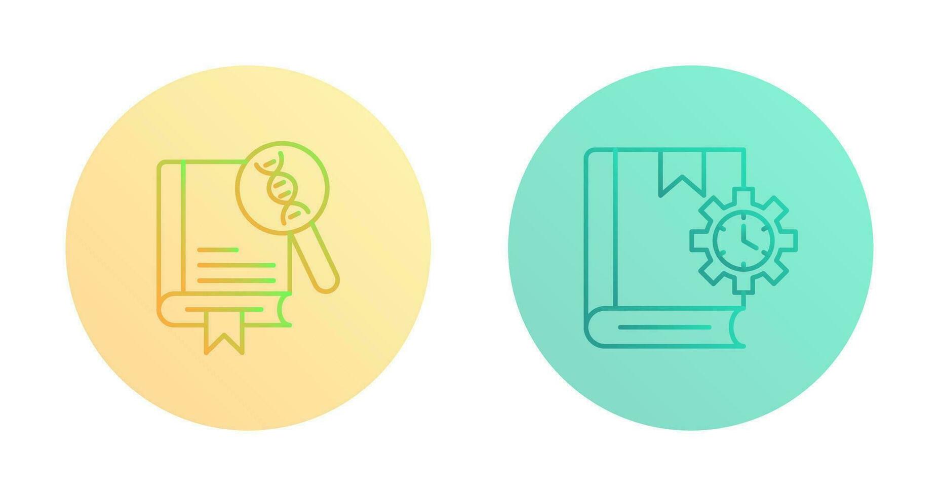 Genetics and Duration Icon vector