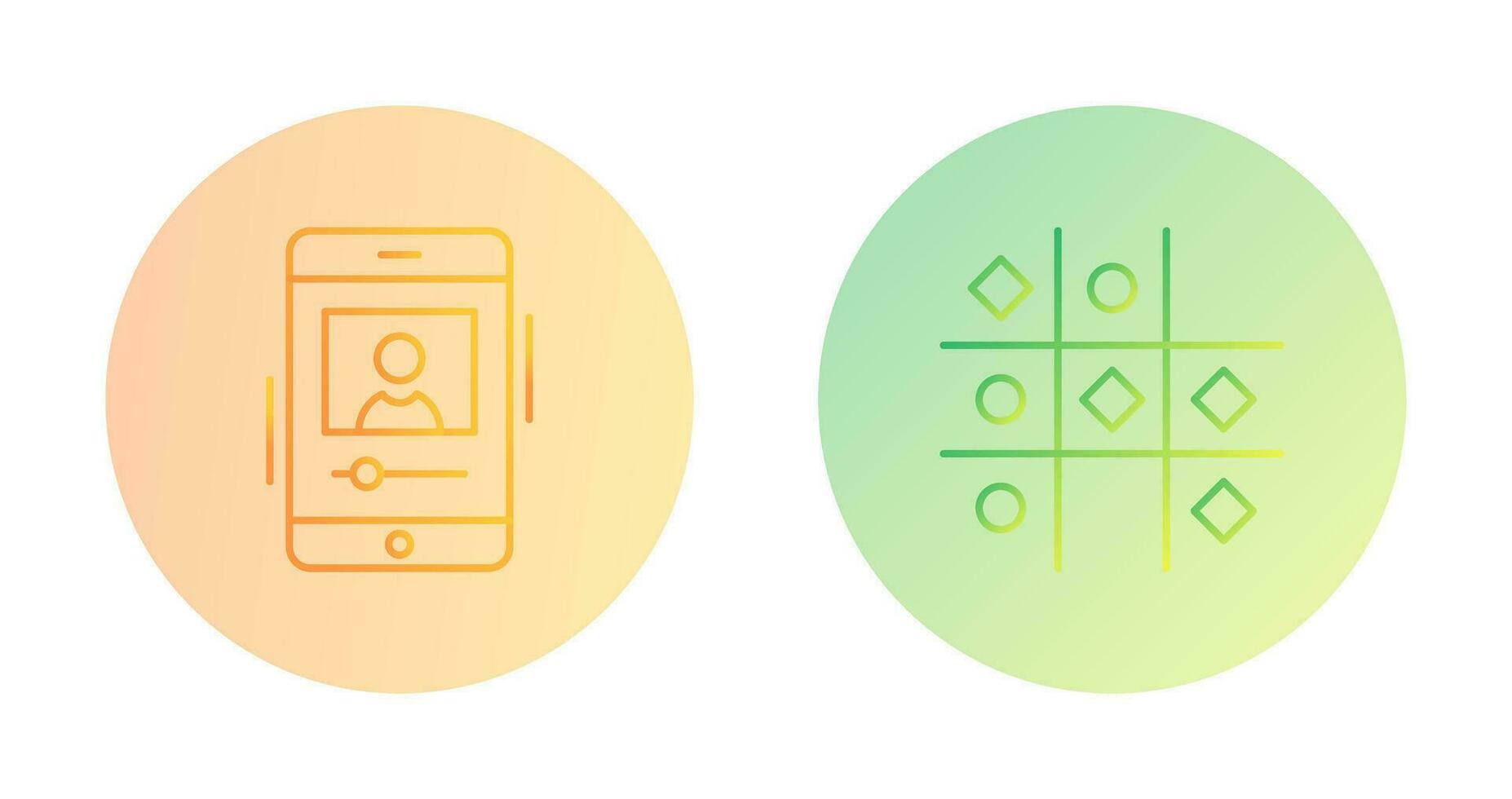 log and Tic Tac Toe Icon vector