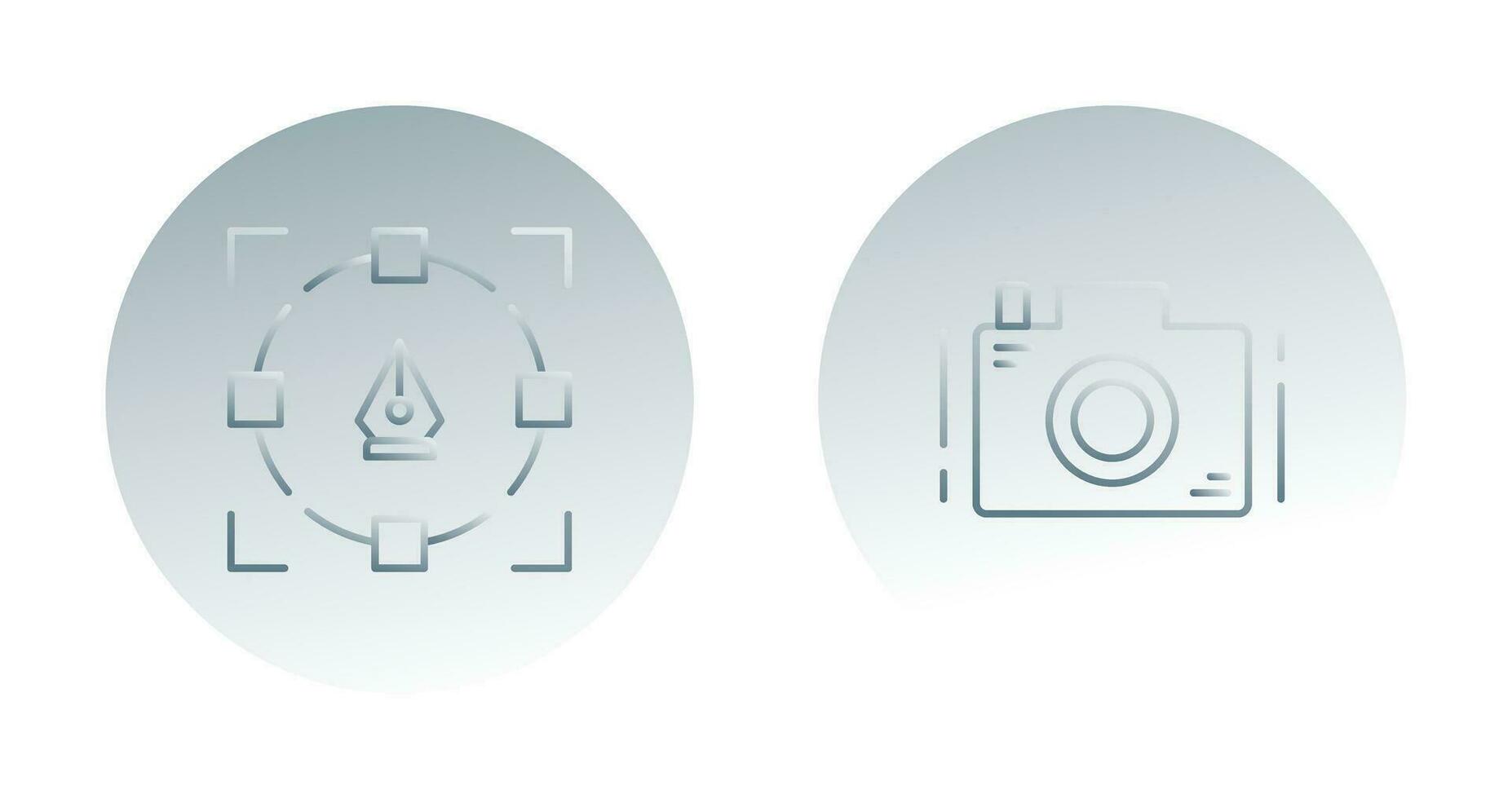 Camera and vector Icon