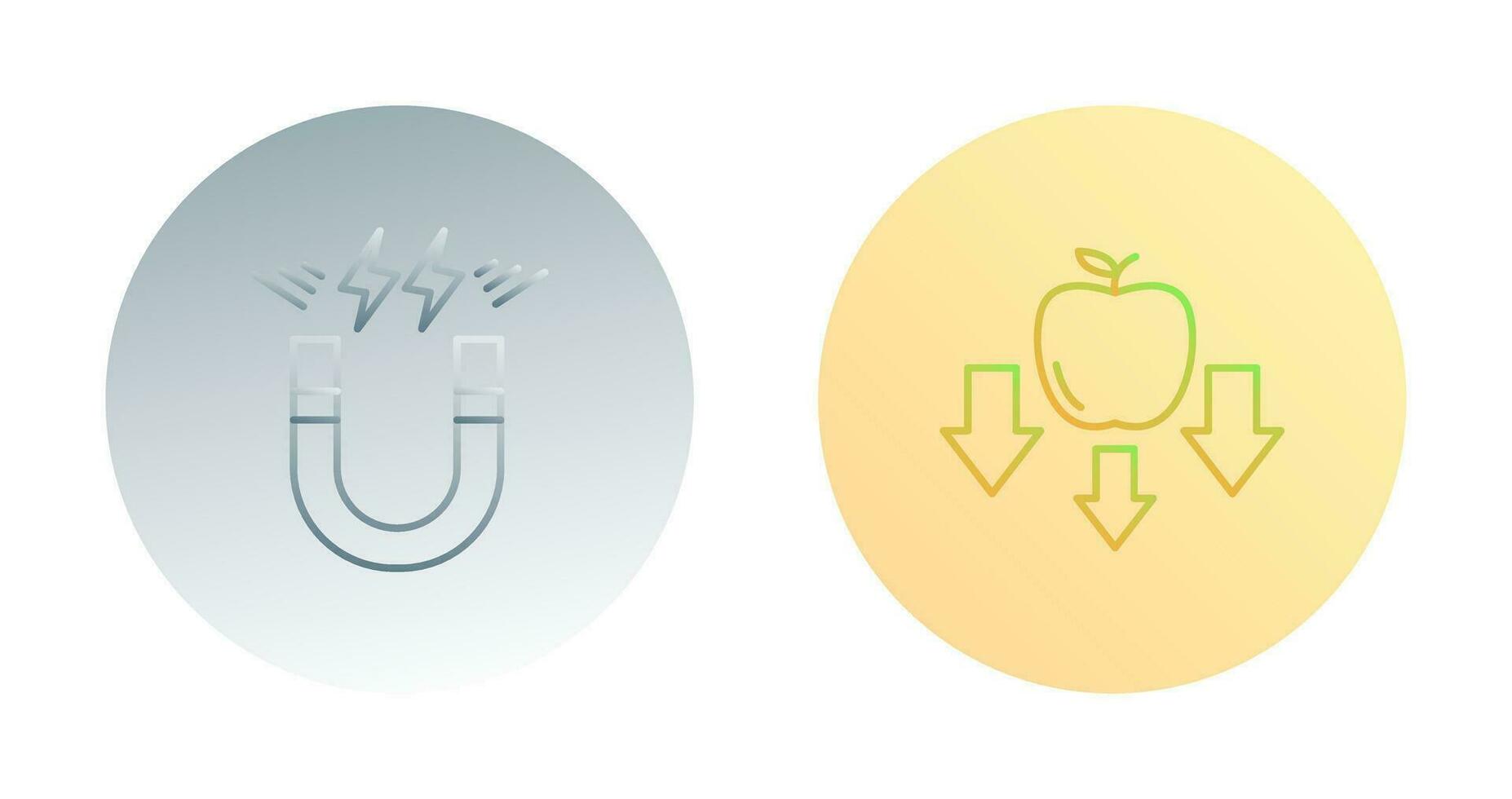 Energy and Gravity Icon vector