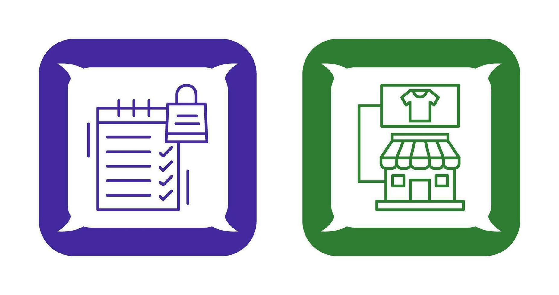 Shopping and Store Icon vector
