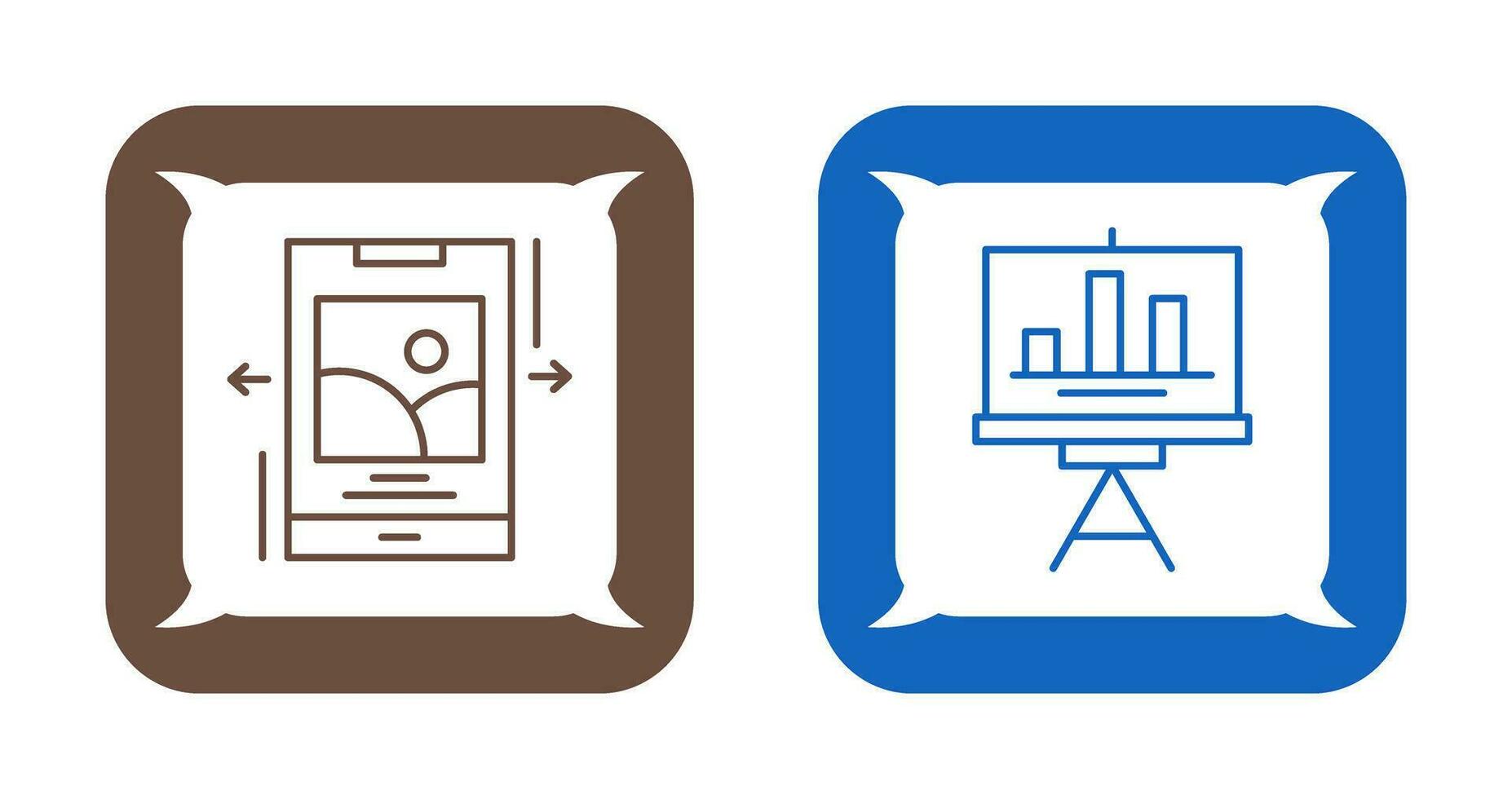 Swipe and Finance Icon vector