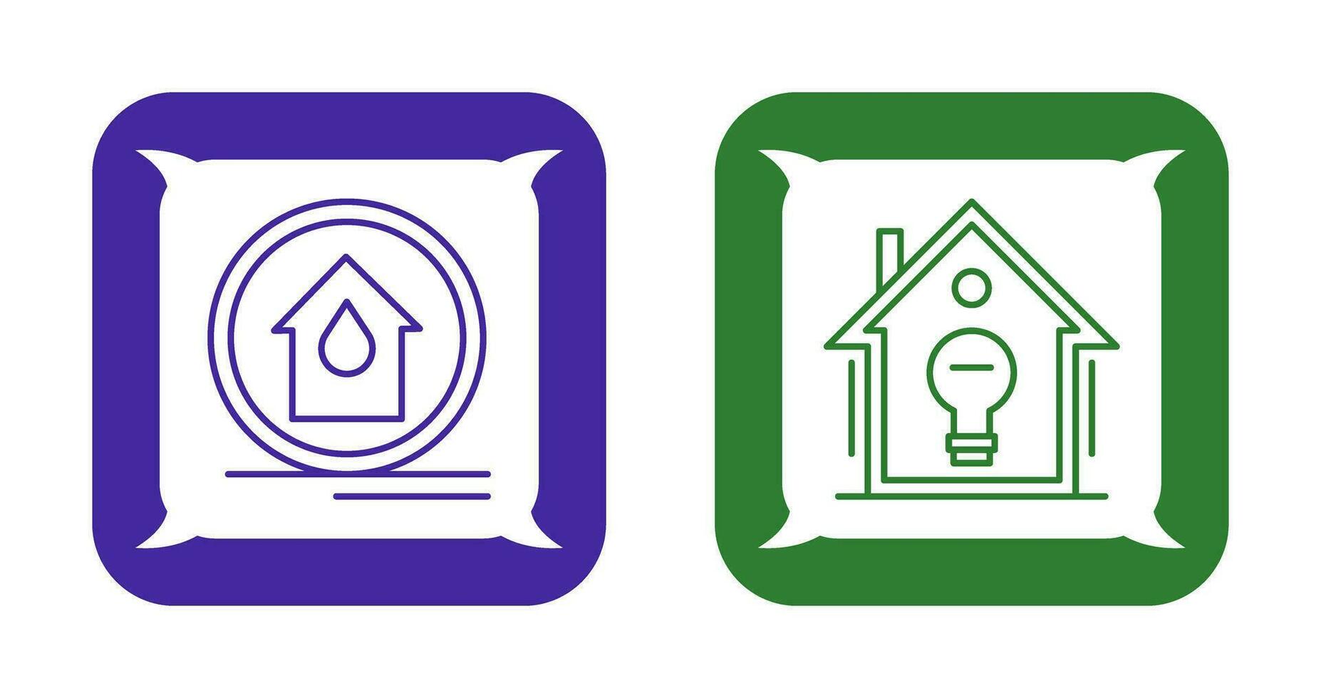 Fire Alarm and Home Automation Icon vector