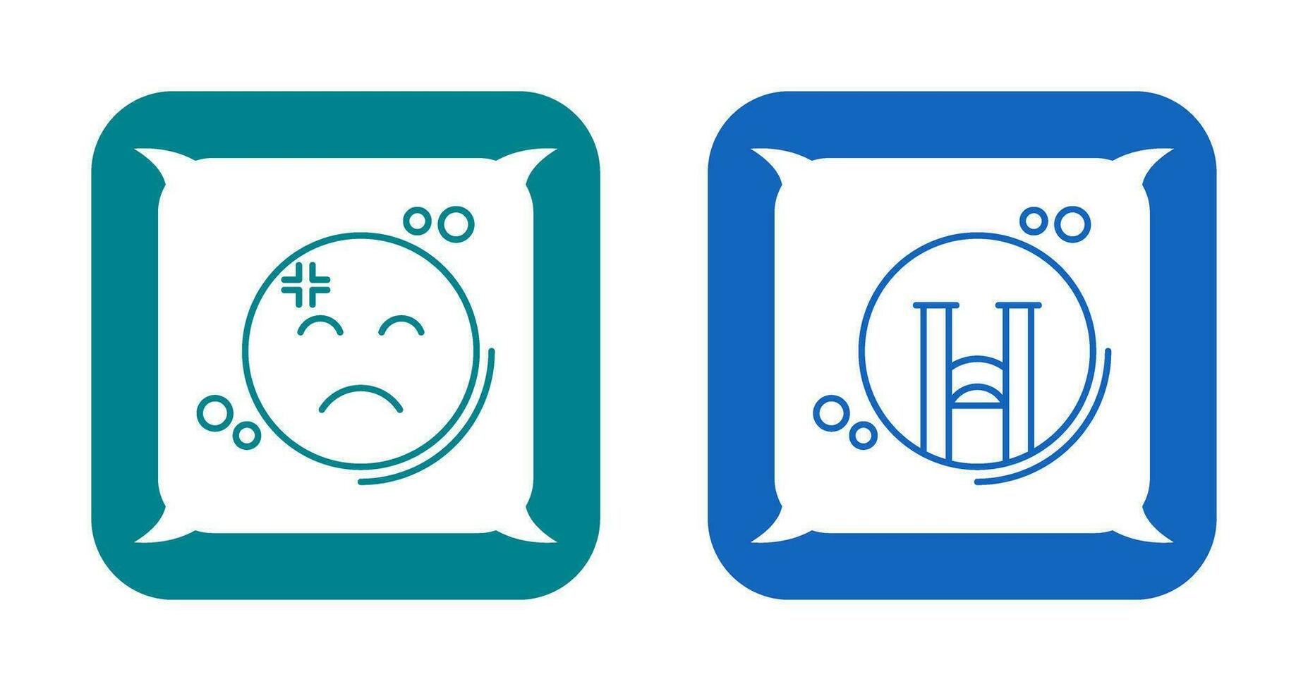 Dissapointment and Crying Icon vector