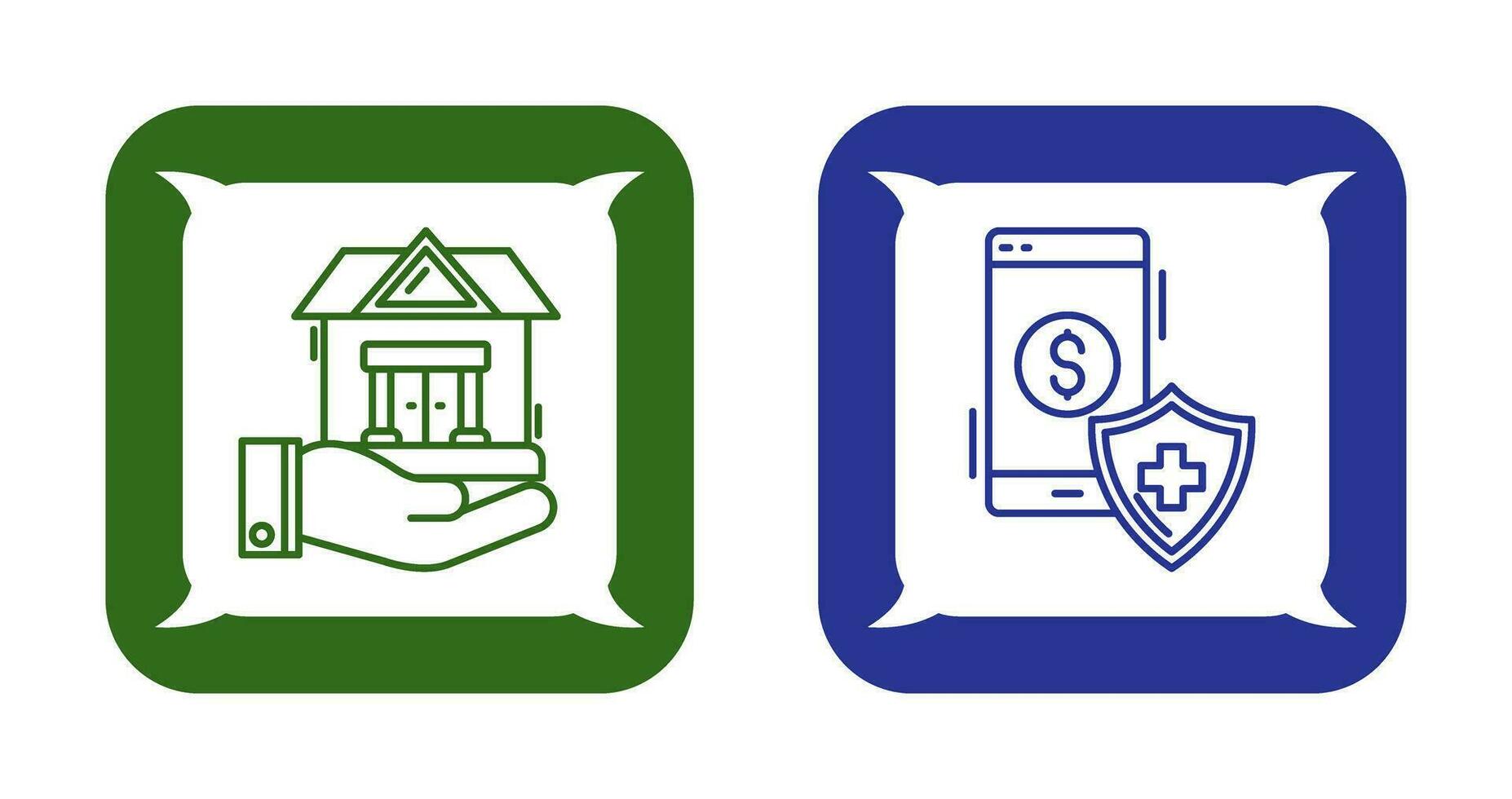 House and Smartphone Icon vector