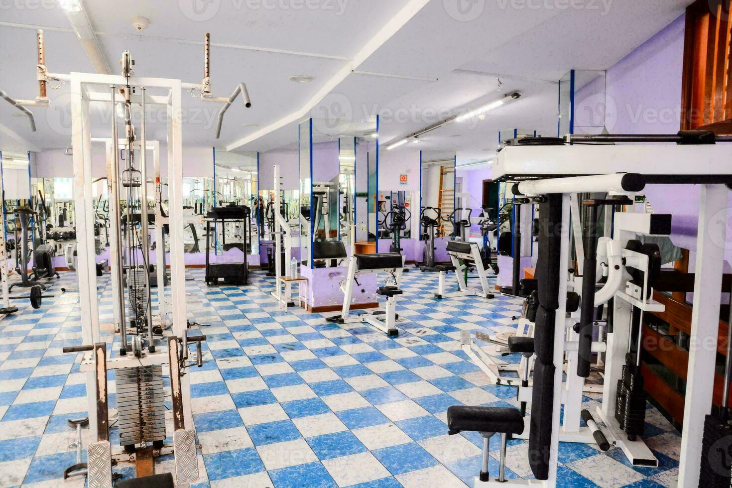 Interior of a gym photo