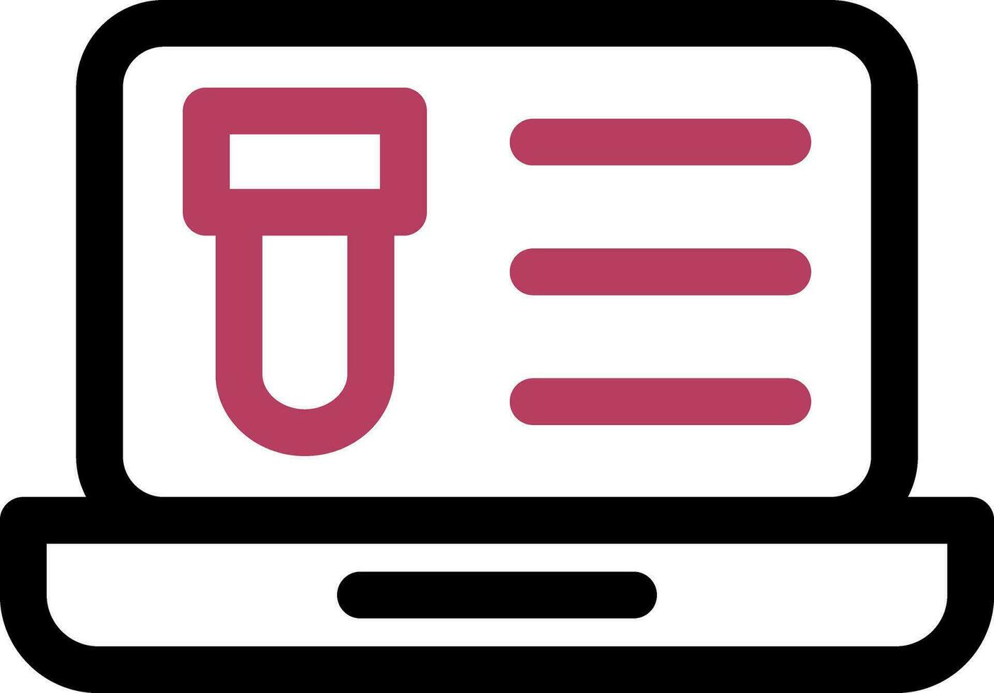 Test Creative Icon Design vector