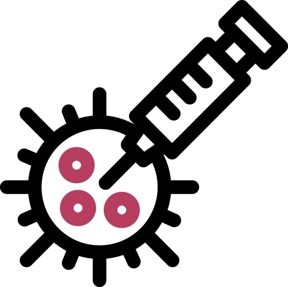 Vaccination Creative Icon Design vector