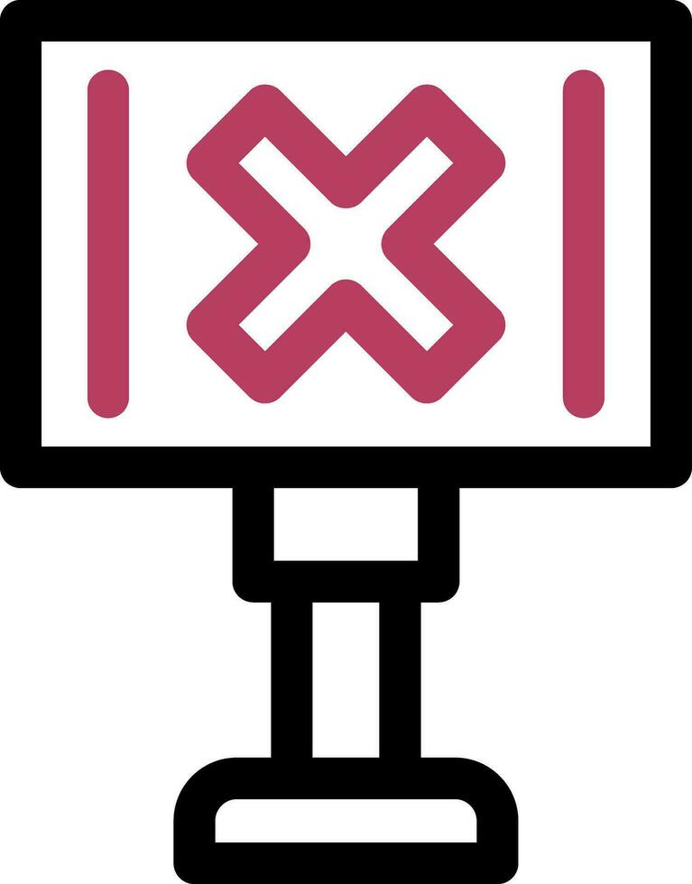Railroad Crossing Creative Icon Design vector