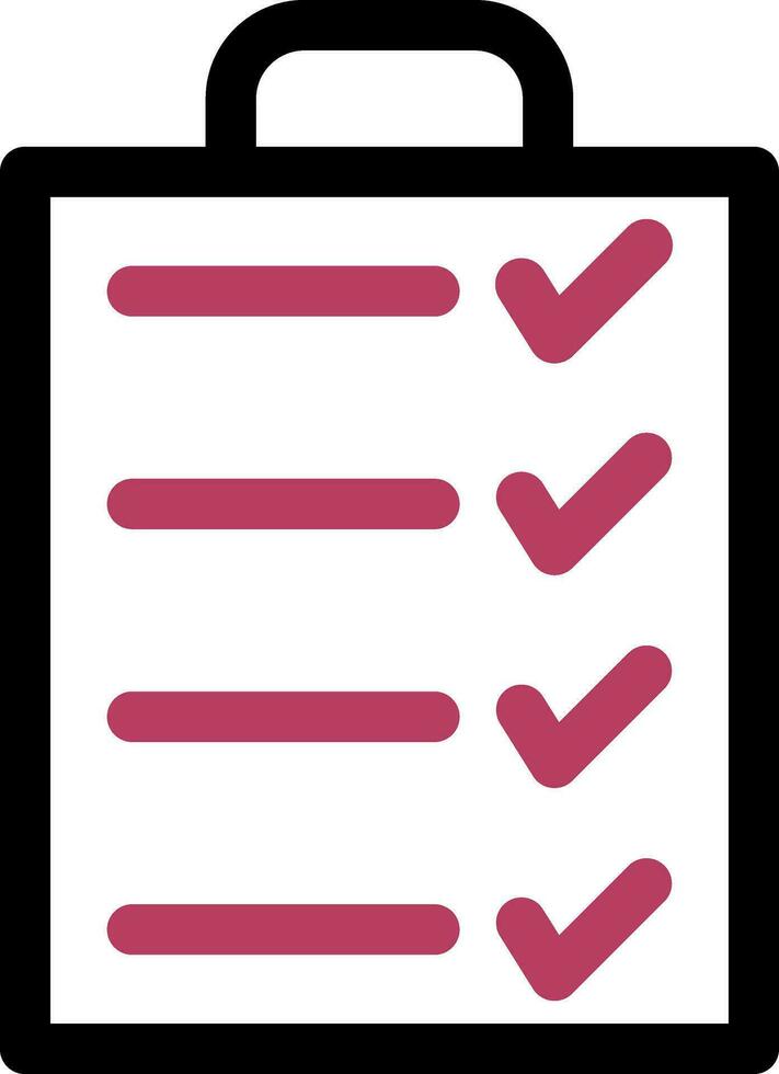 Checklist Creative Icon Design vector
