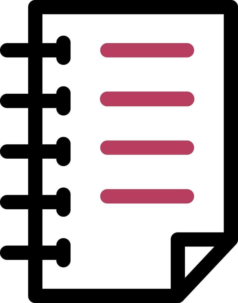 Notebook Creative Icon Design vector