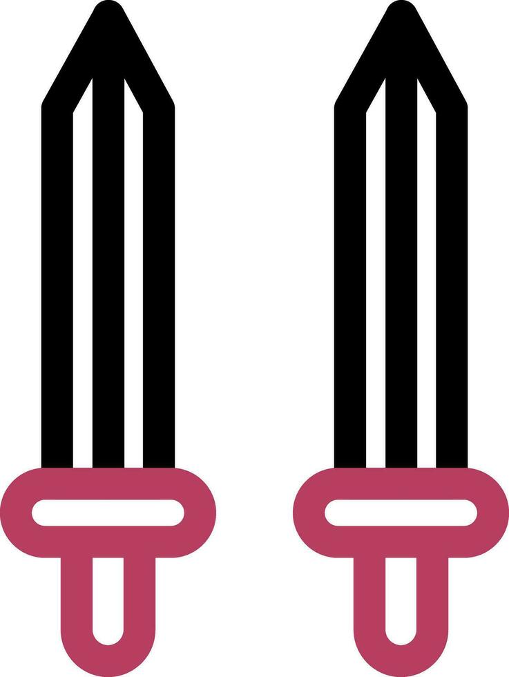 Swords Creative Icon Design vector