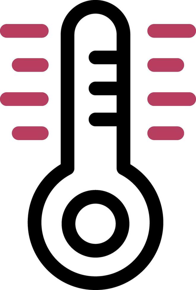 Thermometer Creative Icon Design vector
