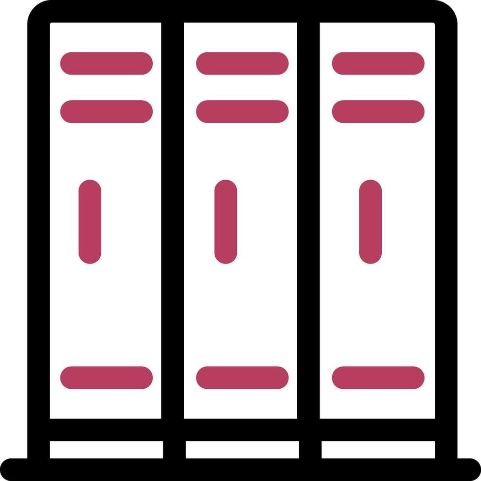 Lockers Creative Icon Design vector