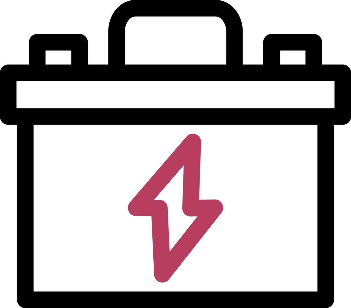 Battery Creative Icon Design vector